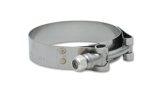 Vibrant SS T-Bolt Clamps Pack of 2 Size Range: 6.28in to 6.59in O.D. For use with 6in I.D. couplers | 2804