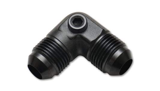 Vibrant -6AN to -6AN Male 90 Degree Union Adapter Fitting with 1/8in NPT Port | 16536