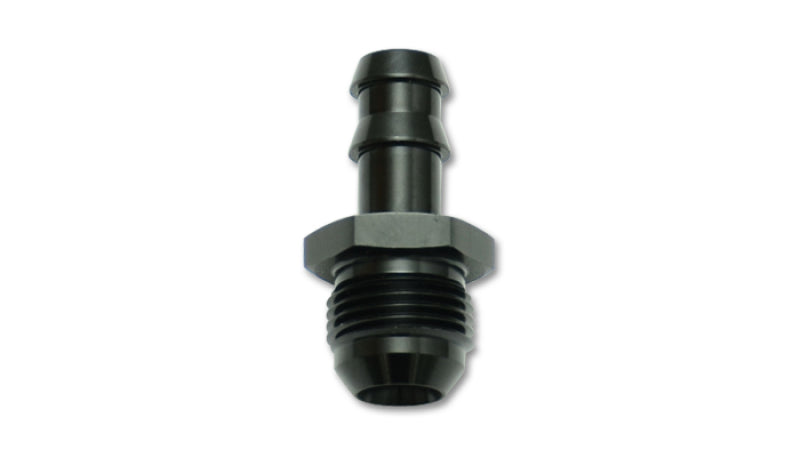 Vibrant -8 AN to 1/2in Barb Straight Fitting - Aluminum | 11208