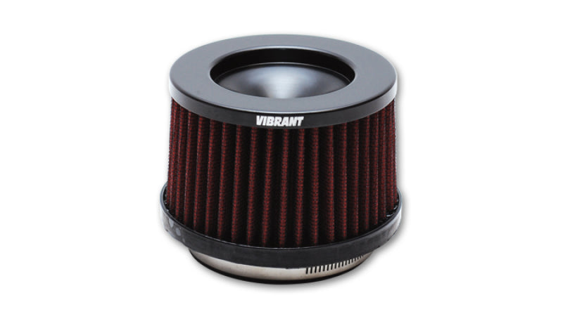 Vibrant The Classic Perf Air Filter 4.75in O.D. Cone x 3-5/8in Tall x 4in inlet I.D. Turbo Outlets | 10931