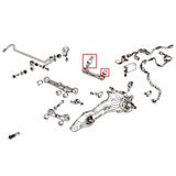 Hardened Rubber Rear Upper Arm Bushings - 4 pcs/set