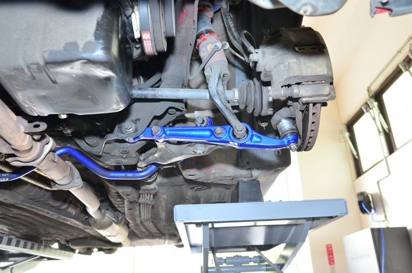 Hardened Rubber Front Lower Arms - 2pcs/set (BLUE)