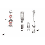 Reinforced TPV Upper & Lower Strut Mount Bushings - 4pcs/set