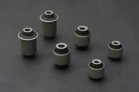 Hardened Rubber Rear Lower Arm Bushings - 6 pcs/set