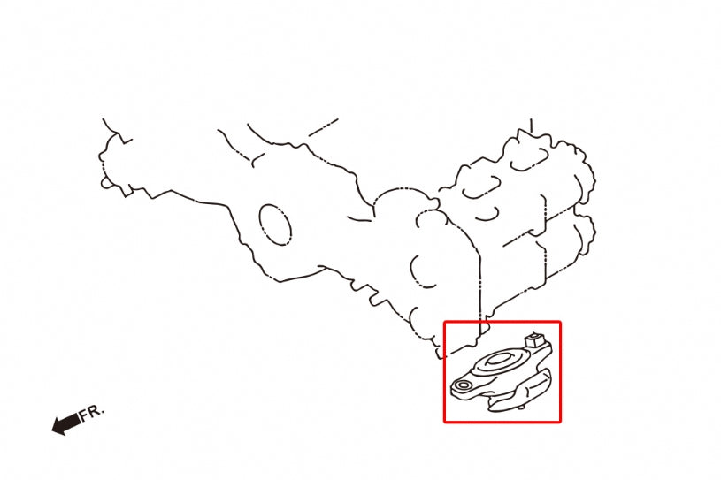 Hardened Rubber Engine Mounts - 2 pcs