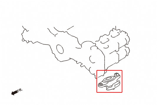 Hardened Rubber Engine Mounts - 2 pcs