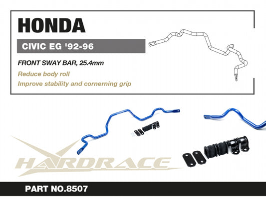 25.4mm Front Sway Bar - 7 pcs/set