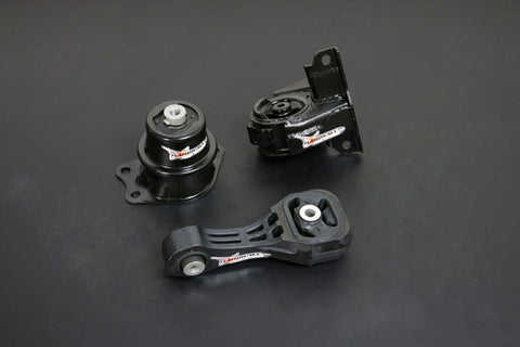 Hardened Rubber Motor Mounts - 3 pcs/set (Manual Transmission Only, Race Mounts)
