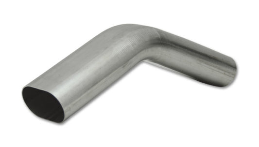 Vibrant 3in Oval (Nominal Size) T304 SS 45 deg VERTICAL Mandrel Bend 6in x 6in leg lengths | 13200
