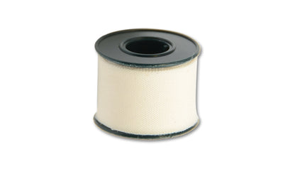 Vibrant 2 Meter (6-1/2 Feet) Roll of White Adhesive Clean Cut Tape | 2970