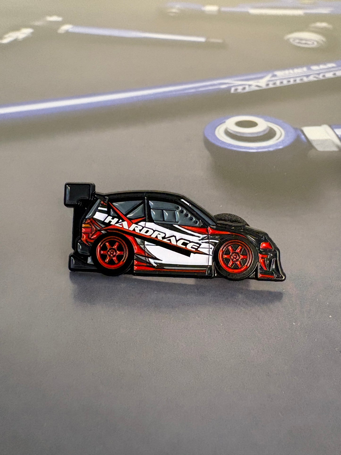 Hardrace WTAC EG Civic Lapel Pin