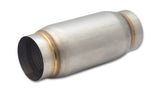 Vibrant SS Race Muffler 3in inlet/outlet x 9in long 3.75in Muffler Body OD | 1769