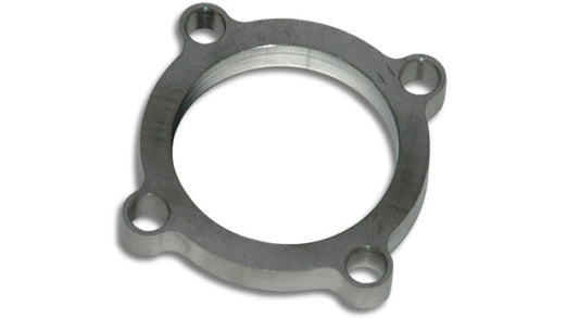 Vibrant GT series / T3 Turbo Discharge Flange (4 Bolt) with 2.5in Inlet I.D. T304 SS 1/2in Thick | 1439