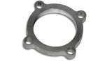 Vibrant GT series / T3 Turbo Discharge Flange (4 Bolt) with 2.5in Inlet I.D. T304 SS 1/2in Thick | 1439