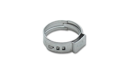 Vibrant One Ear Stepless Pinch Clamps 16.0-19.2mm clamping range (Pack of 10) SS 7mm band width | 12277