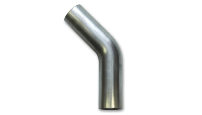 Vibrant 5in O.D. T304 SS 45 deg Mandrel Bend 6in x 6in leg lengths (7.5in Centerline Radius) | 13105