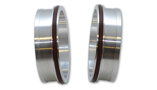Vibrant Aluminum Weld Ferrules w/ O-Rings for 5in OD Tubing - Sold in Pairs | 12550