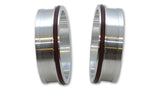 Vibrant Aluminum Weld Ferrules w/ O-Rings for 5in OD Tubing - Sold in Pairs | 12550