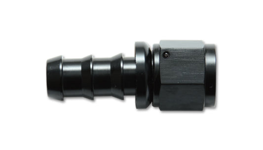 Vibrant -8AN Push-On Straight Hose End Fitting - Aluminum | 22008