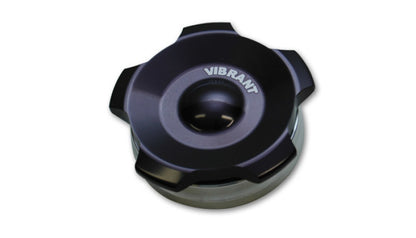 Vibrant 2.75in OD Aluminum Weld Bungs w/ Anodized Black Aluminum Threaded Cap (incl. O-Ring) | 11295