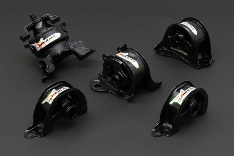 Hardened Rubber Motor Mounts - 5 pcs (MT and AT) RACE VERSION