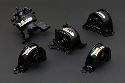Hardened Rubber Motor Mounts - 5 pcs (MT and AT) RACE VERSION