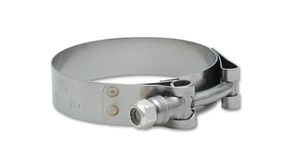 Vibrant SS T-Bolt Clamps Pack of 2 Size Range: 5.30in to 5.60in O.D. For use with 5in I.D. couplers | 2799