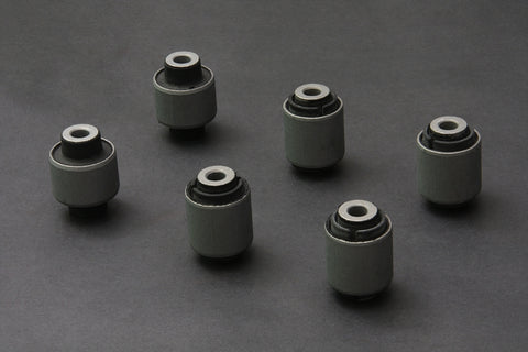 Hardened Rubber Rear Lower Arm Bushings - 6 pcs/set