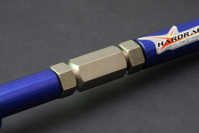 Hardened Rubber Heavy Duty Adjustable Tension Rod - 2 pcs/set