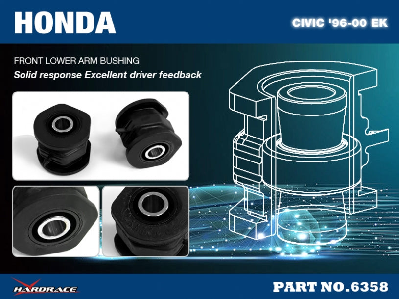 Pillow Ball Front Compliance Bushings - 2 pcs/set