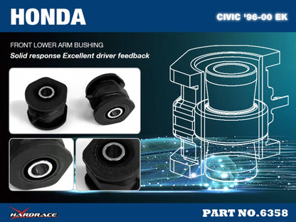 Pillow Ball Front Compliance Bushings - 2 pcs/set