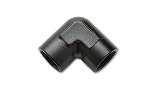 Vibrant 3/8in NPT 90 Degree Female Pipe Coupler Fitting | 11322