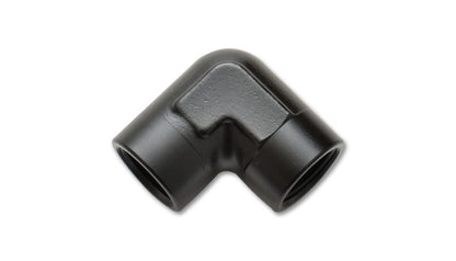 Vibrant 1/2in NPT 90 Degree Female Pipe Coupler Fitting | 11323