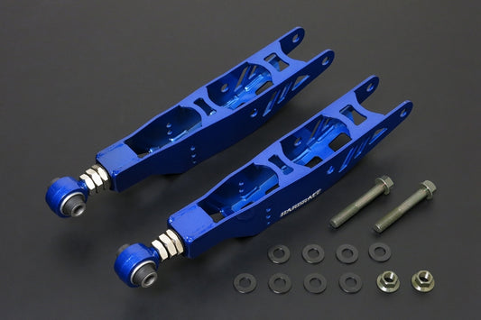 Hardened Rubber Adjustable Rear Lower Control Arms - 2pcs/set