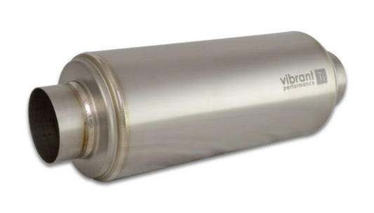 Vibrant Titanium Resonator 3in. Inlet / 3in. Outlet x 16in. Long | 17532