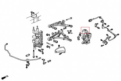 Front Knuckle Upper Ball Joint - 2 pcs/set