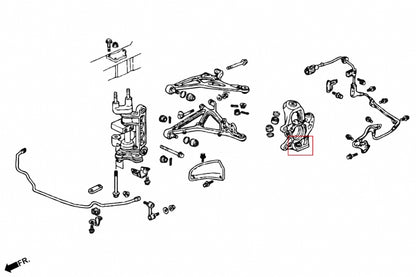 Front Knuckle Lower Ball Joint - 2 pcs/set