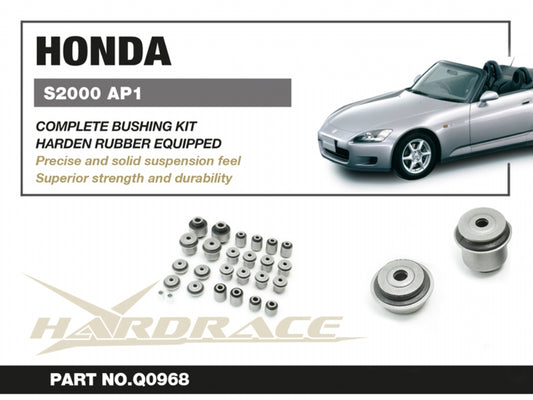 Hardened Rubber Complete Bushing Kit (AP1) - 26 pcs/set