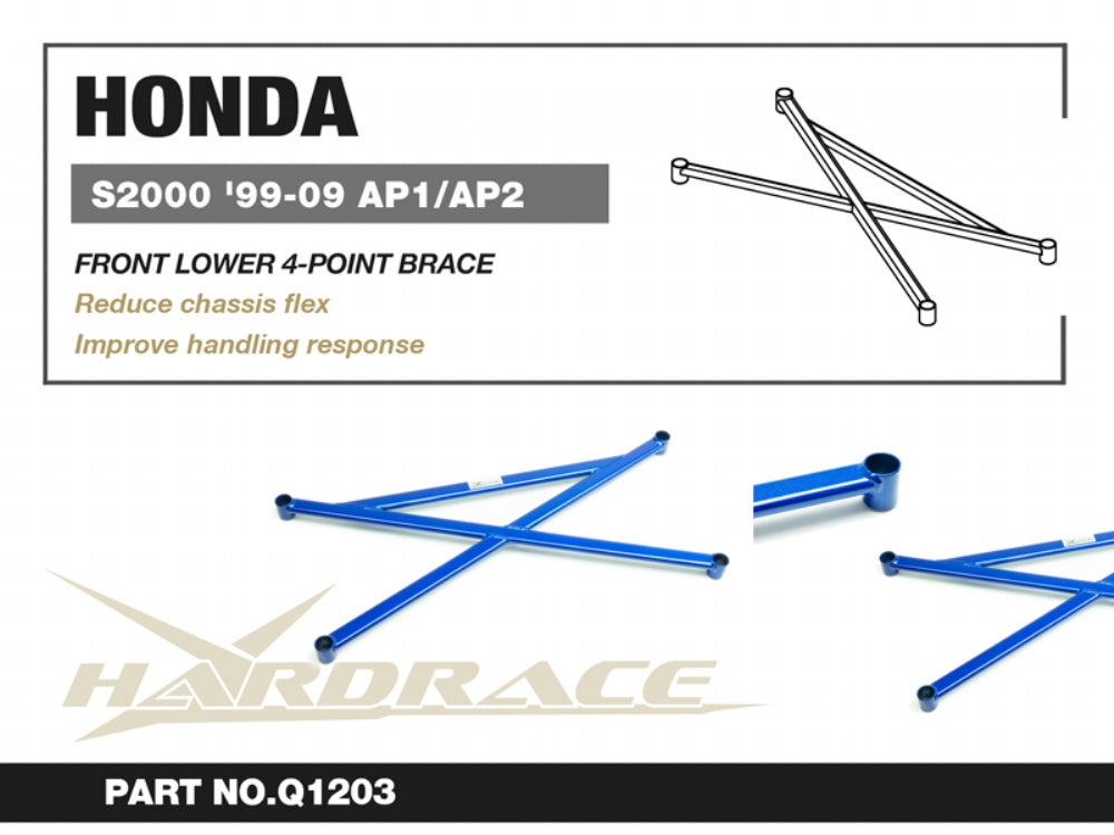 Front Lower 4 Point Brace - 1 pcs/set