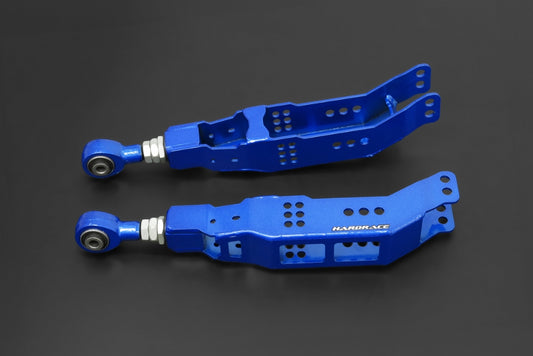 Hardened Rubber Camber Adjustable Rear Lower Arm - 2 pcs/set (with 2-point height adjustability)