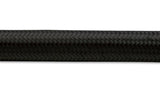 Vibrant -16 AN Black Nylon Braided Flex Hose (5 foot roll) | 11993