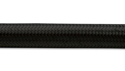 Vibrant -8 AN Black Nylon Braided Flex Hose (10 foot roll) | 11968