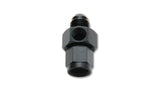 Vibrant -6AN Male to -6AN Female Union Adapter Fitting w/ 1/8in NPT Port | 16486