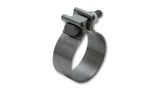 Vibrant SS Accuseal Exhaust Seal Clamp for 2.25in OD Tubing (1in wide band) | 1164