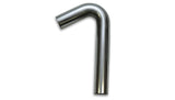 Vibrant 1.875in O.D. T304 SS 120 deg Mandrel Bend 4in x 12in leg lengths (1.875in Centerline Radius) | 13005