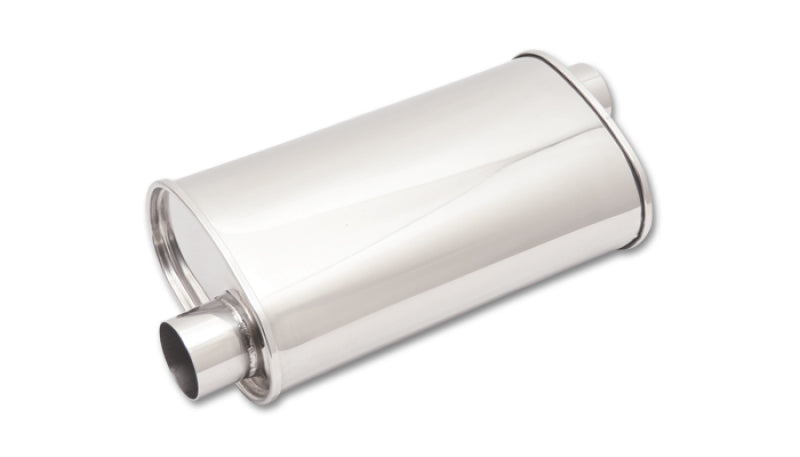 Vibrant StreetPower Oval Muff 5in x 9in x 15in long body 3in inlet I.D. x 3in outlet Offset-Offset | 1127