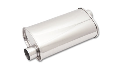 Vibrant StreetPower Oval Muff 5in x 9in x 15in long body 3in inlet I.D. x 3in outlet Offset-Offset | 1127