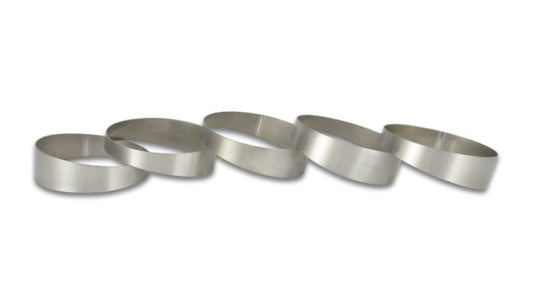 Vibrant 3.5in. O.D. Titanium Pie Cuts - Bag of 5 | 13275