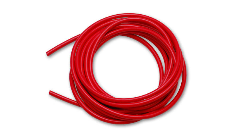Vibrant 3/4 (19mm) I.D. x 10 ft. of Silicon Vacuum Hose - Red | 2108R