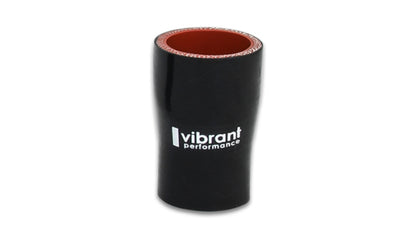 Vibrant 4 Ply Reducer Coupling 1in x 1.25in x 3in Long (BLACK) | 2920